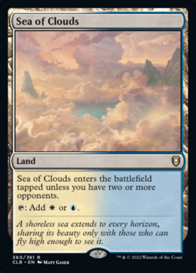 Sea of Clouds [Commander Legends: Battle for Baldur's Gate] | Boutique FDB TCG