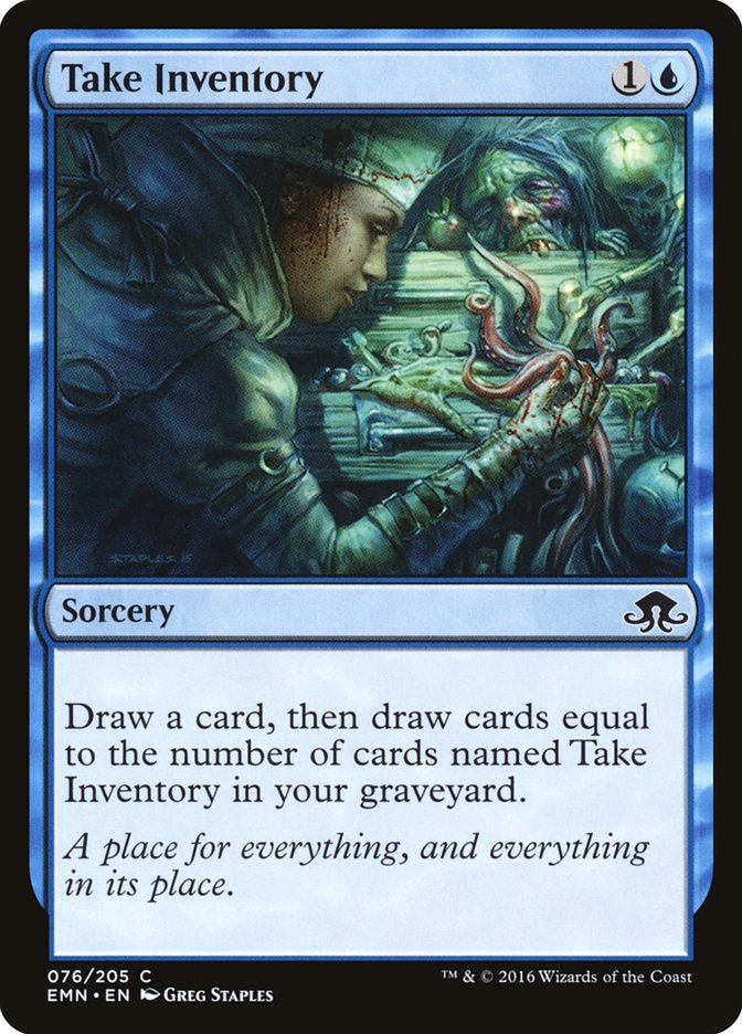 Take Inventory [Eldritch Moon] | Boutique FDB TCG