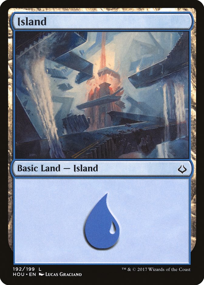 Island (192) [Hour of Devastation] | Boutique FDB TCG