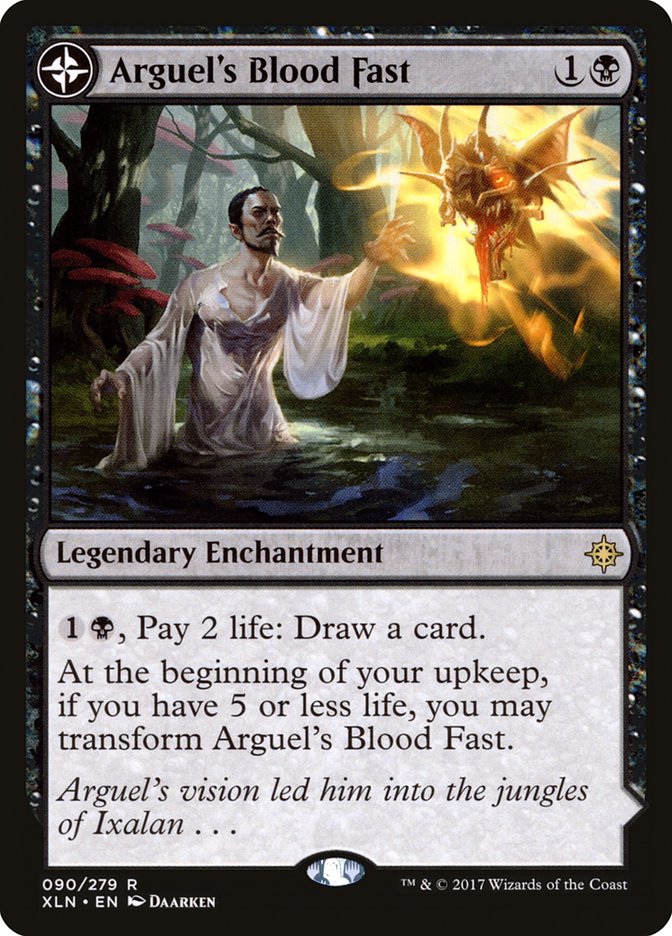 Arguel's Blood Fast // Temple of Aclazotz [Ixalan] | Boutique FDB TCG