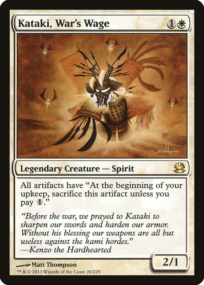 Kataki, War's Wage [Modern Masters] | Boutique FDB TCG