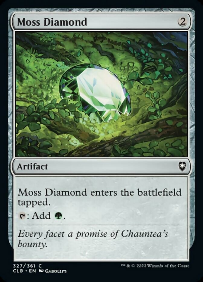 Moss Diamond [Commander Legends: Battle for Baldur's Gate] | Boutique FDB TCG