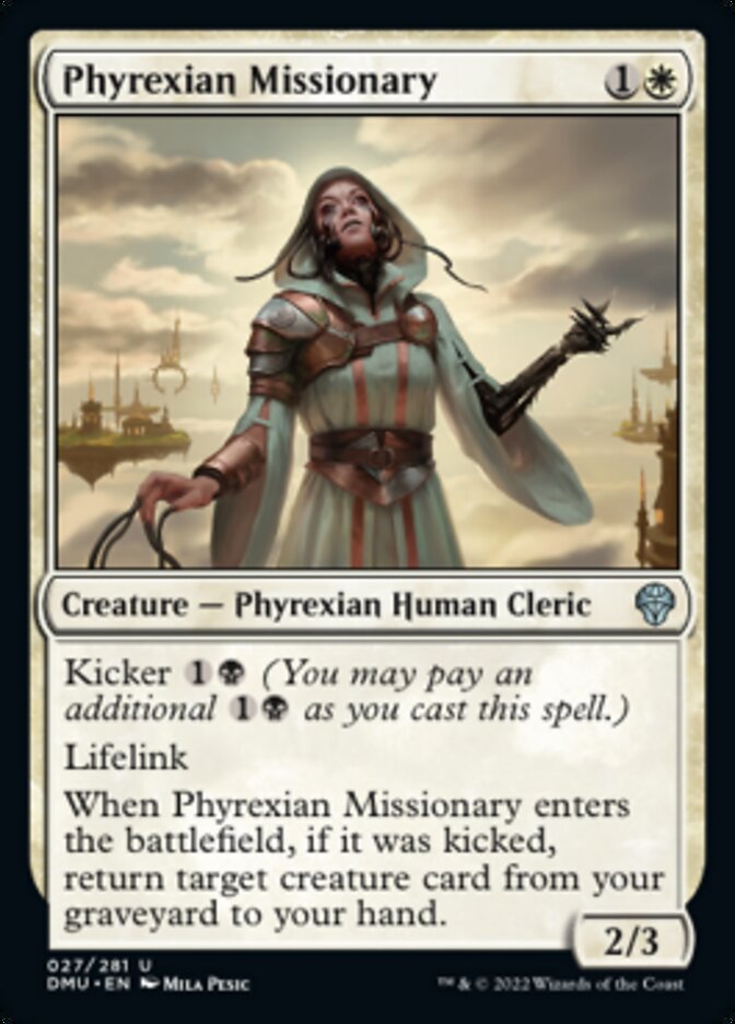 Phyrexian Missionary [Dominaria United] | Boutique FDB TCG