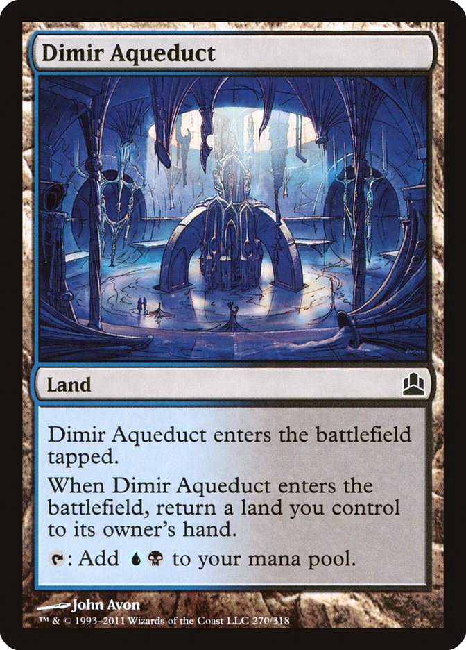 Dimir Aqueduct [Commander 2011] | Boutique FDB TCG