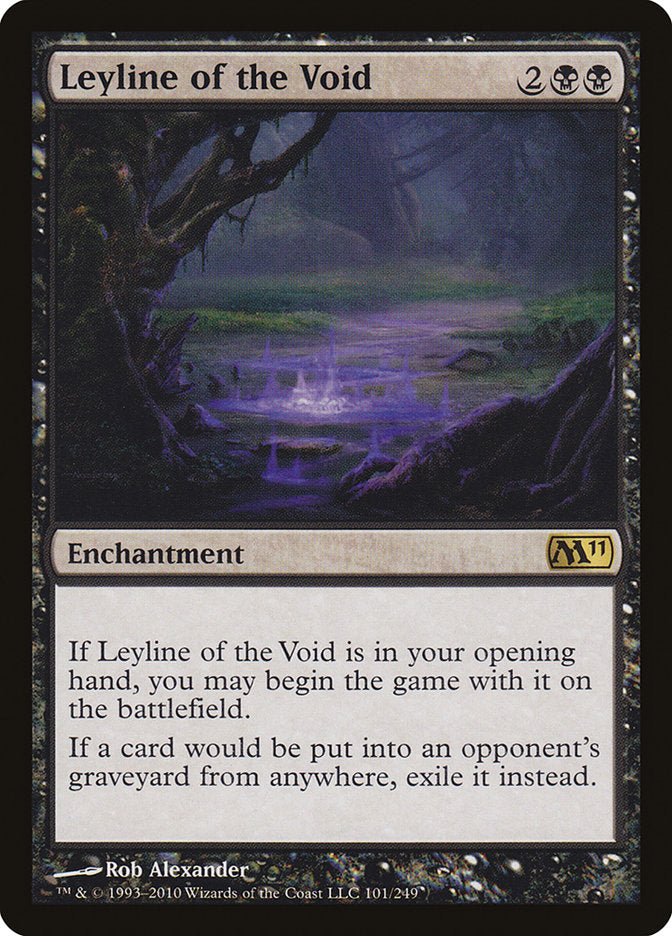 Leyline of the Void [Magic 2011] | Boutique FDB TCG