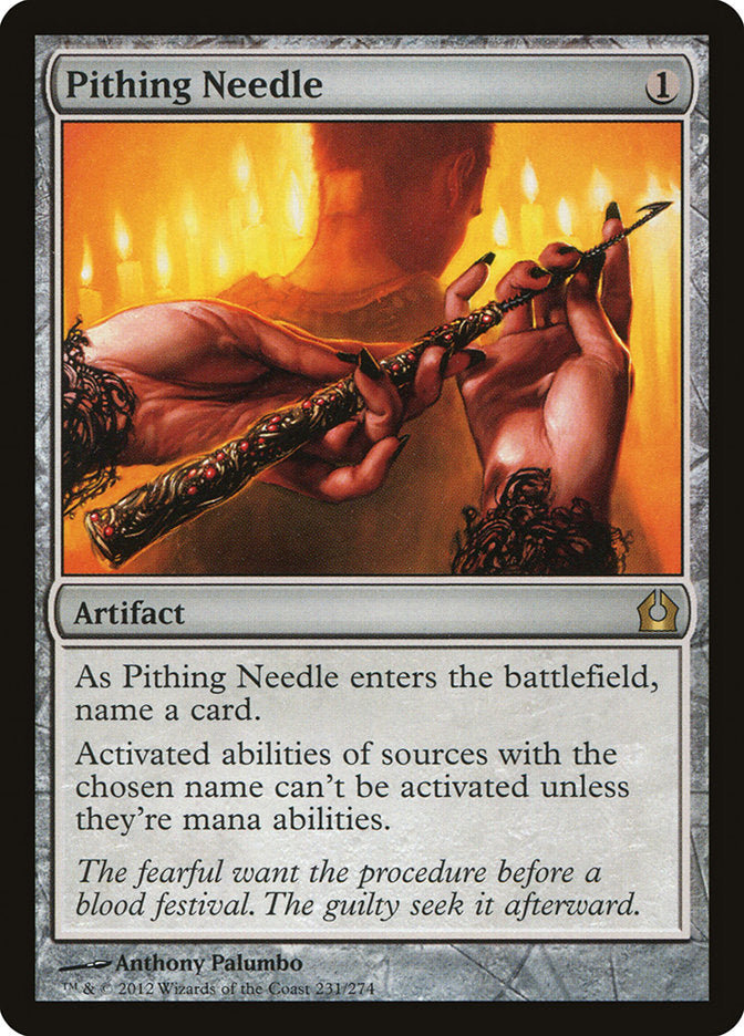 Pithing Needle [Return to Ravnica] | Boutique FDB TCG