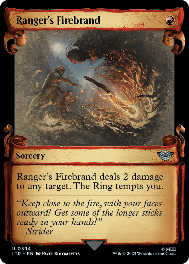 Ranger's Firebrand [The Lord of the Rings: Tales of Middle-Earth Showcase Scrolls] | Boutique FDB TCG