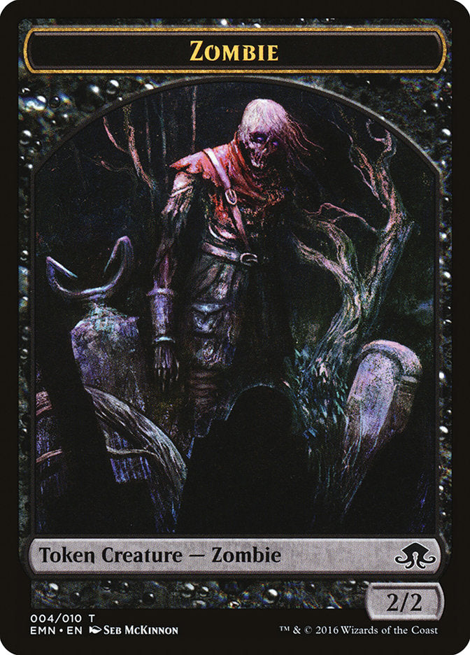 Zombie Token (004/010) [Eldritch Moon Tokens] | Boutique FDB TCG