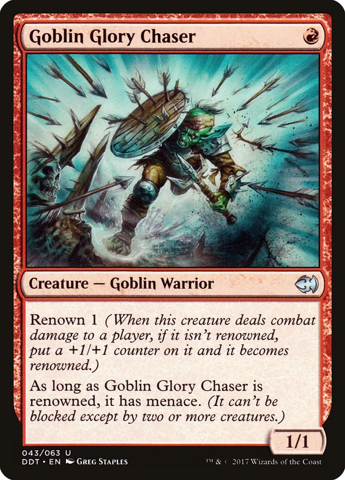 Goblin Glory Chaser [Duel Decks: Merfolk vs. Goblins] | Boutique FDB TCG