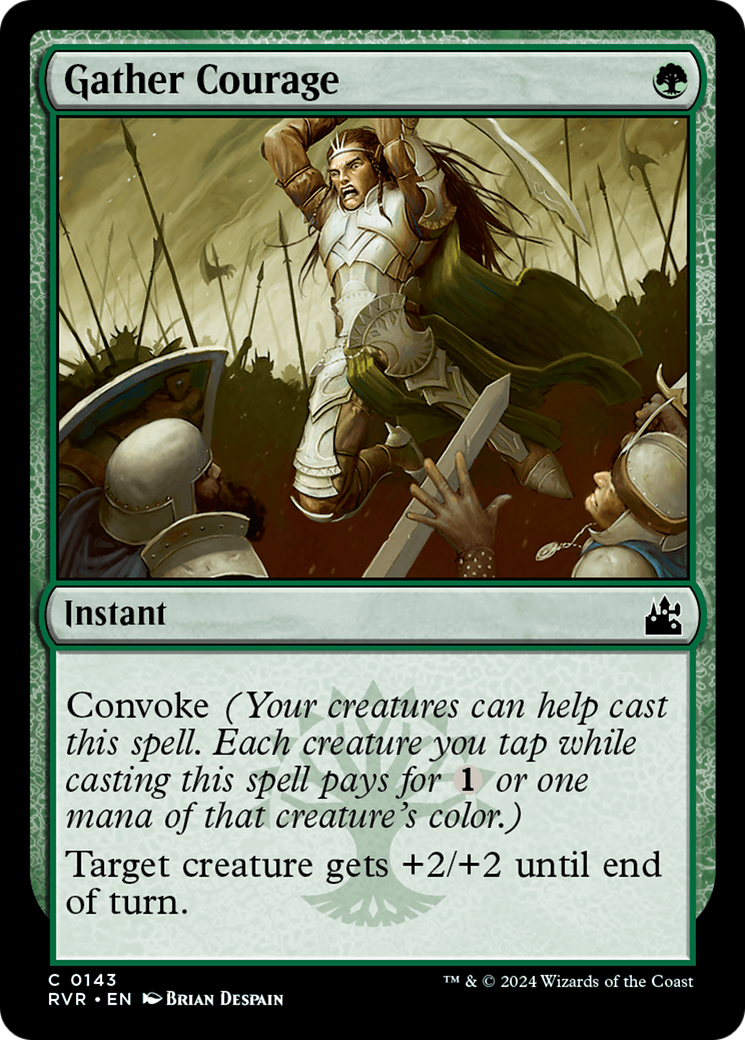 Gather Courage [Ravnica Remastered] | Boutique FDB TCG