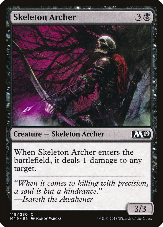 Skeleton Archer [Core Set 2019] | Boutique FDB TCG