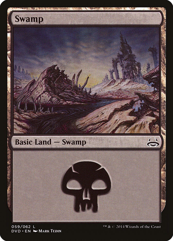 Swamp (59) (Divine vs. Demonic) [Duel Decks Anthology] | Boutique FDB TCG