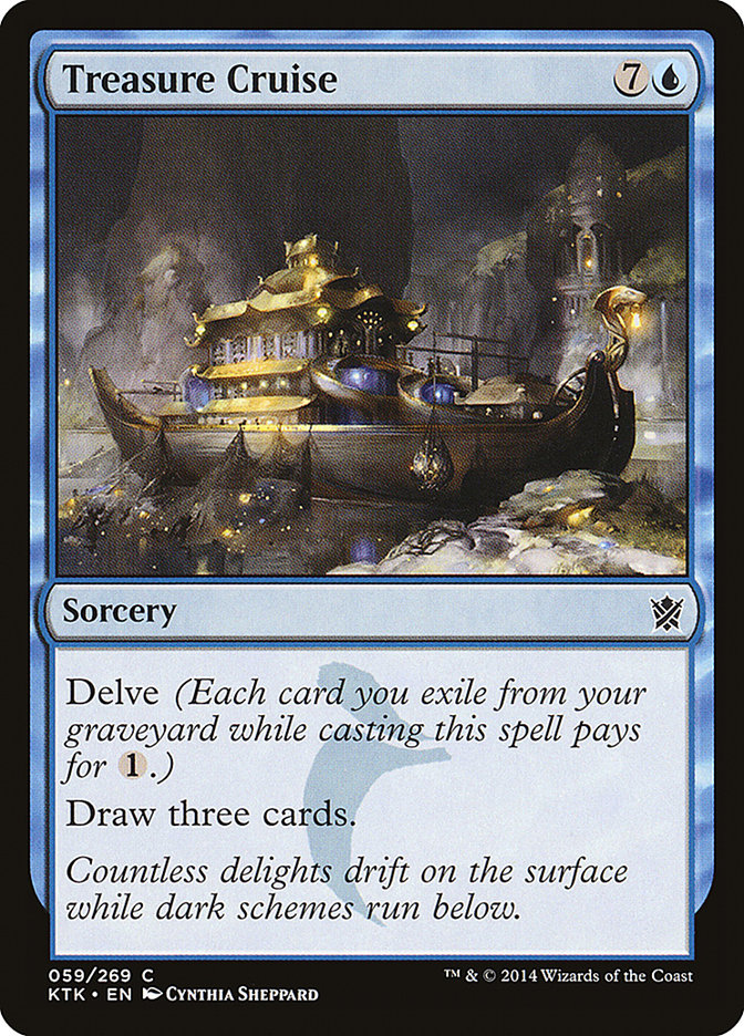 Treasure Cruise [Khans of Tarkir] | Boutique FDB TCG