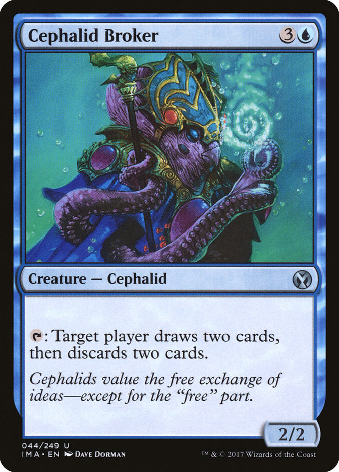 Cephalid Broker [Iconic Masters] | Boutique FDB TCG