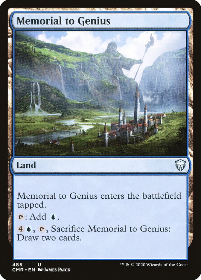 Memorial to Genius [Commander Legends] | Boutique FDB TCG