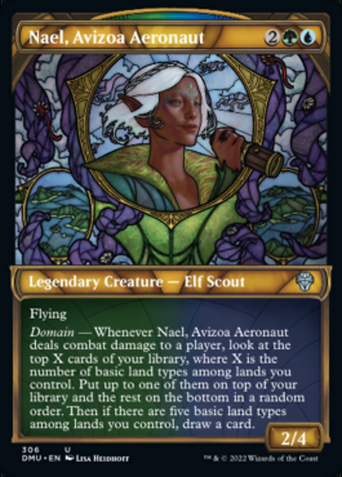 Nael, Avizoa Aeronaut (Showcase) [Dominaria United] | Boutique FDB TCG