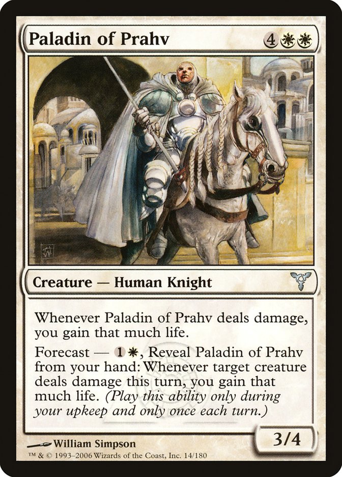 Paladin of Prahv [Dissension] | Boutique FDB TCG