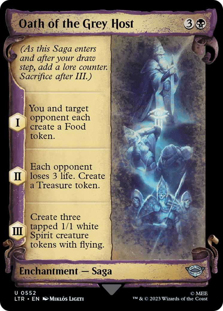 Oath of the Grey Host [The Lord of the Rings: Tales of Middle-Earth Showcase Scrolls] | Boutique FDB TCG