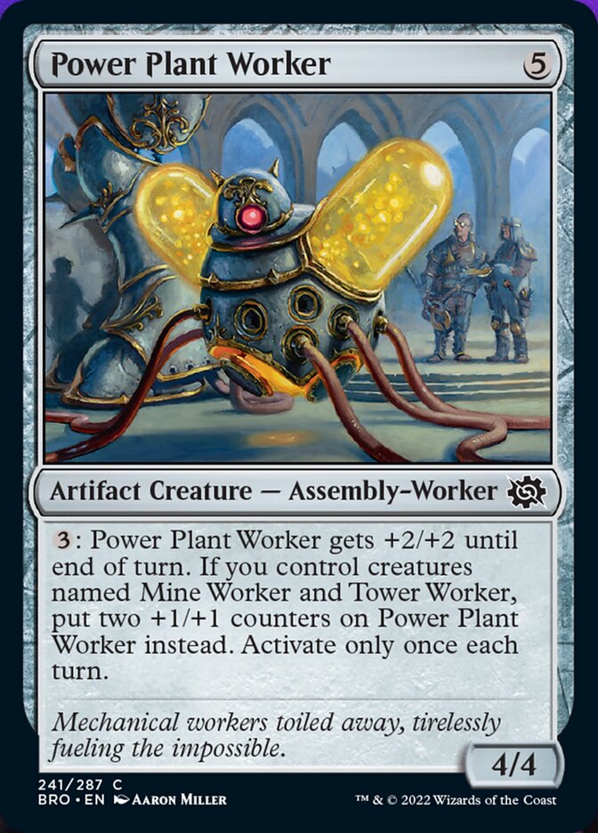 Power Plant Worker [The Brothers' War] | Boutique FDB TCG