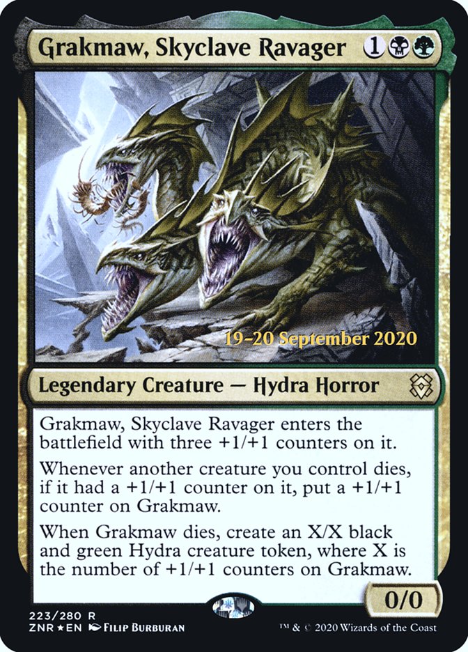 Grakmaw, Skyclave Ravager [Zendikar Rising Prerelease Promos] | Boutique FDB TCG