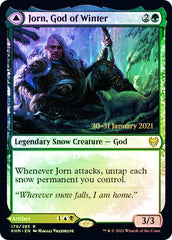 Jorn, God of Winter // Kaldring, the Rimestaff [Kaldheim Prerelease Promos] | Boutique FDB TCG