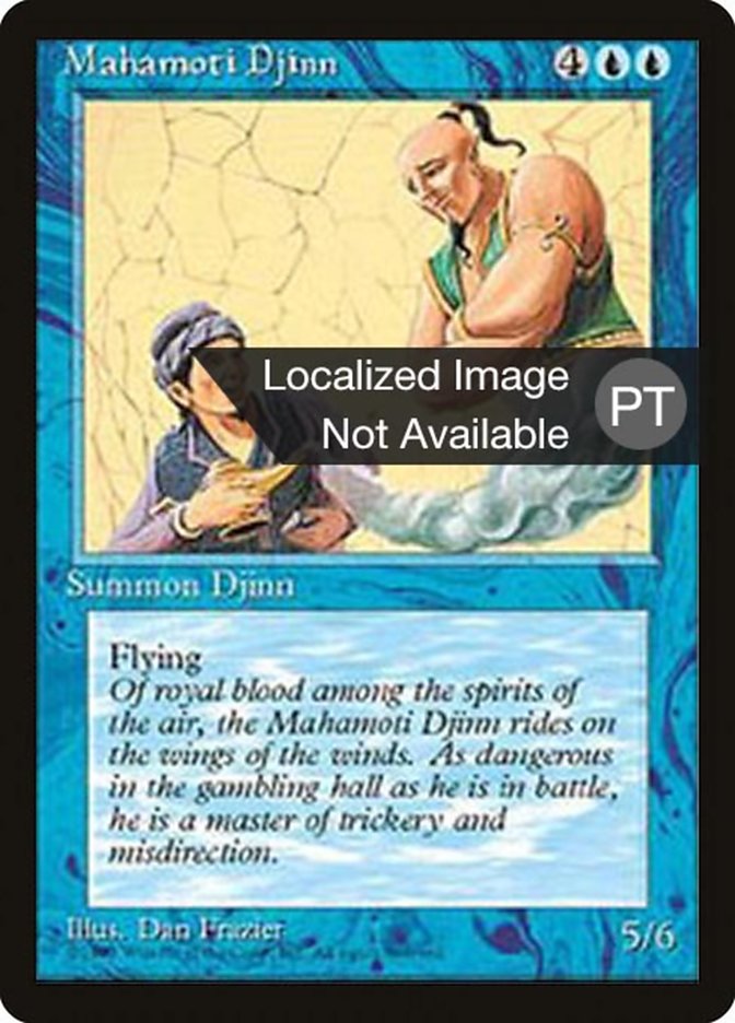 Mahamoti Djinn [Fourth Edition (Foreign Black Border)] | Boutique FDB TCG