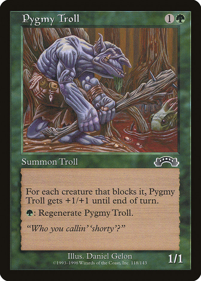 Pygmy Troll [Exodus] | Boutique FDB TCG