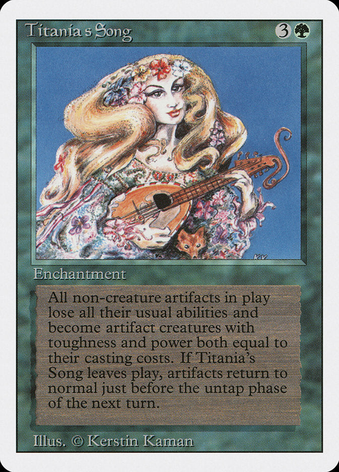 Titania's Song [Revised Edition] | Boutique FDB TCG