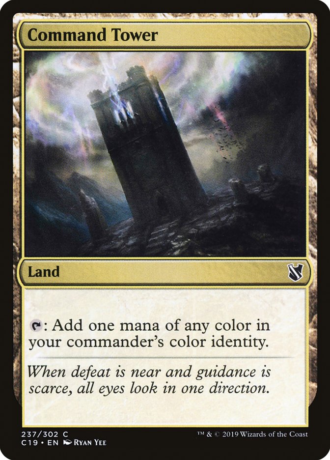 Command Tower [Commander 2019] | Boutique FDB TCG