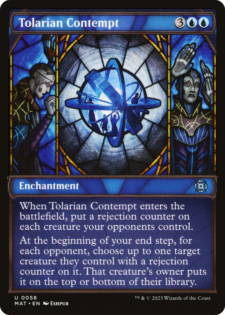 Tolarian Contempt (Showcase) [March of the Machine: The Aftermath] | Boutique FDB TCG