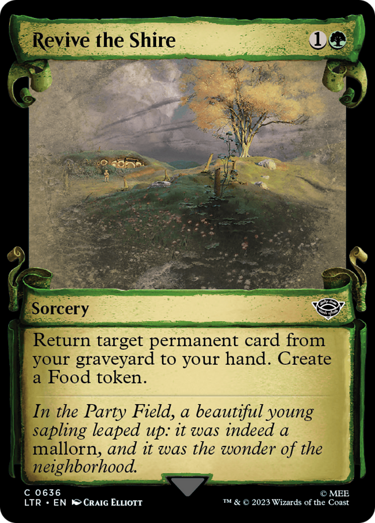 Revive the Shire [The Lord of the Rings: Tales of Middle-Earth Showcase Scrolls] | Boutique FDB TCG