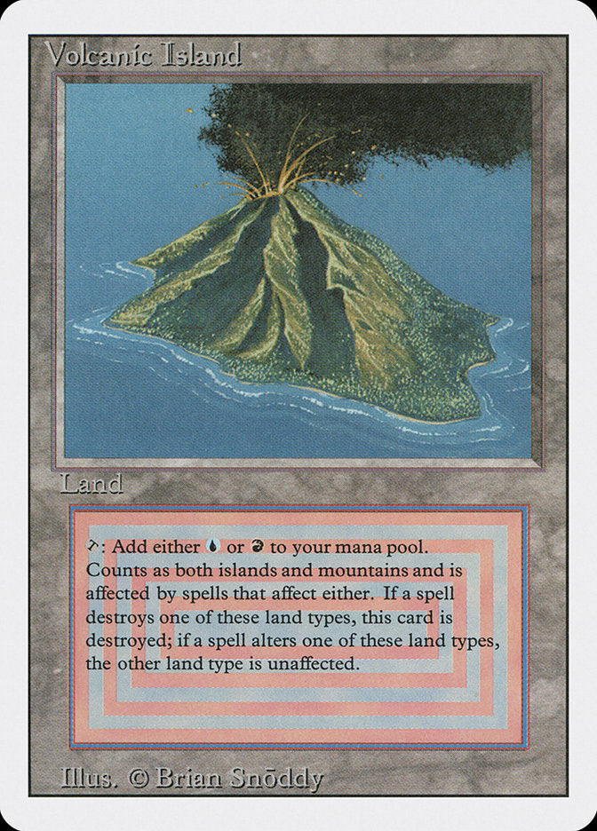 Volcanic Island [Revised Edition] | Boutique FDB TCG