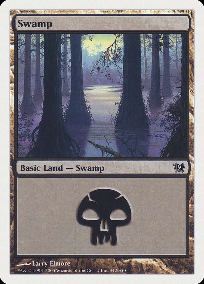 Swamp (342) [Ninth Edition] | Boutique FDB TCG