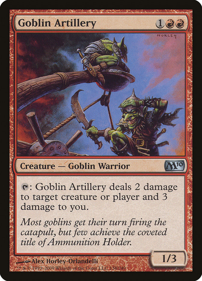 Goblin Artillery [Magic 2010] | Boutique FDB TCG