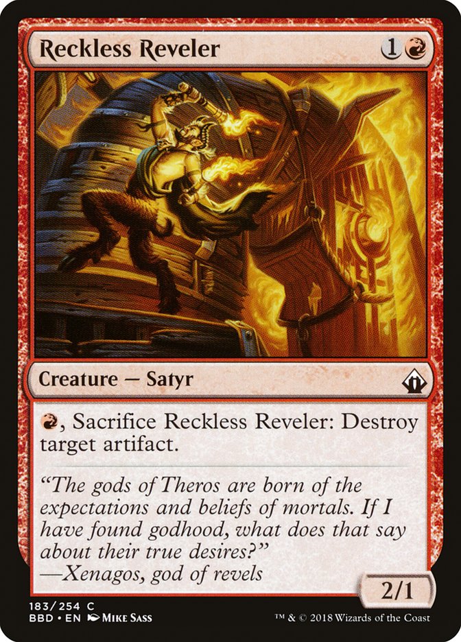 Reckless Reveler [Battlebond] | Boutique FDB TCG