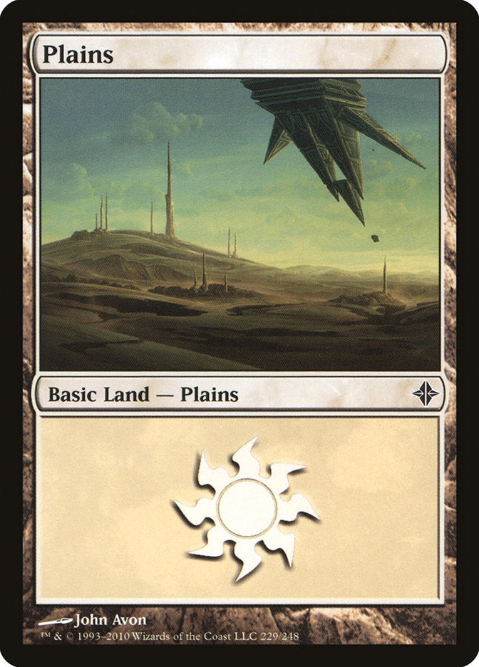 Plains (229) [Rise of the Eldrazi] | Boutique FDB TCG