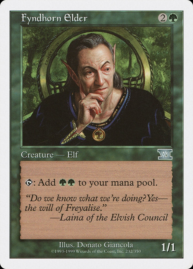 Fyndhorn Elder [Classic Sixth Edition] | Boutique FDB TCG