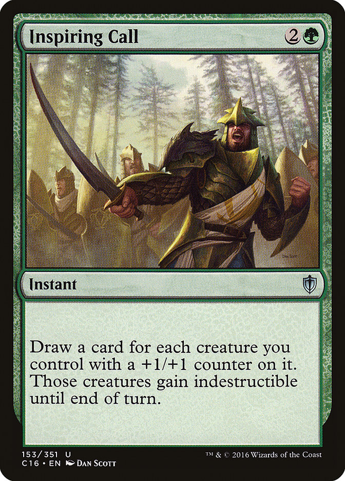 Inspiring Call [Commander 2016] | Boutique FDB TCG