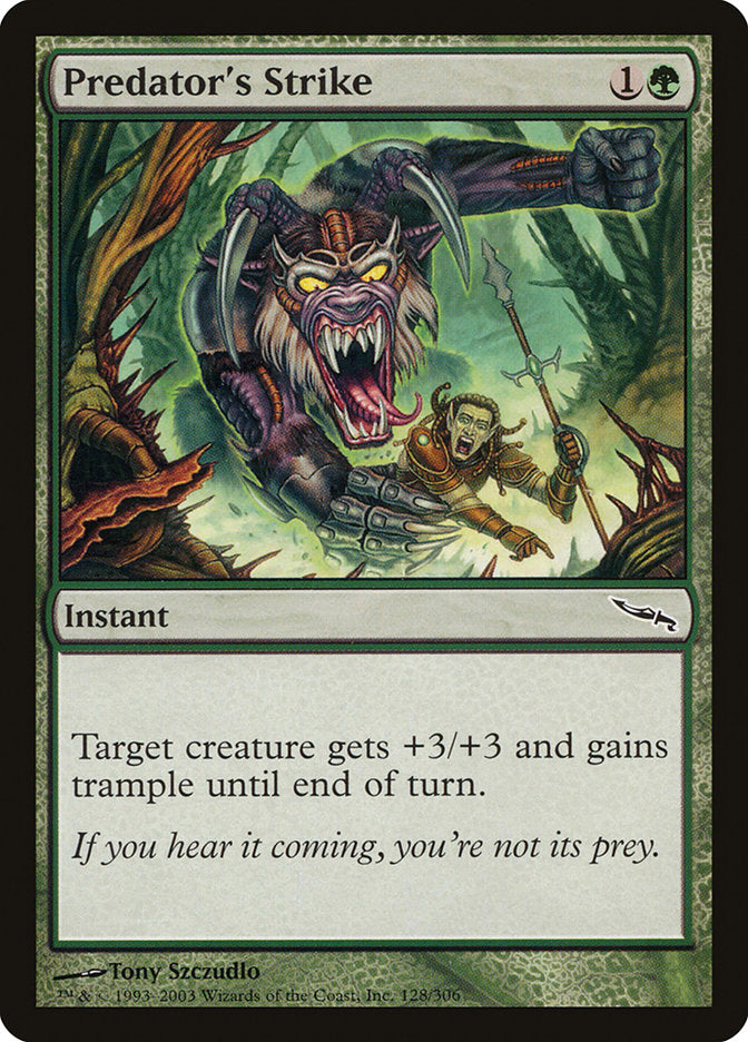 Predator's Strike [Mirrodin] | Boutique FDB TCG
