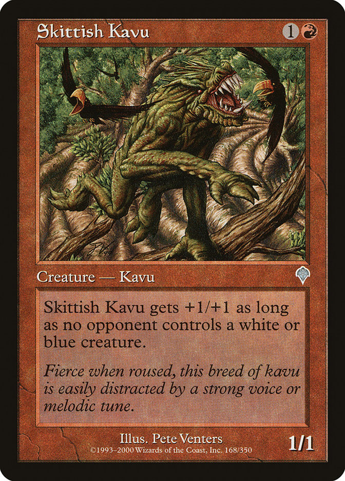 Skittish Kavu [Invasion] | Boutique FDB TCG