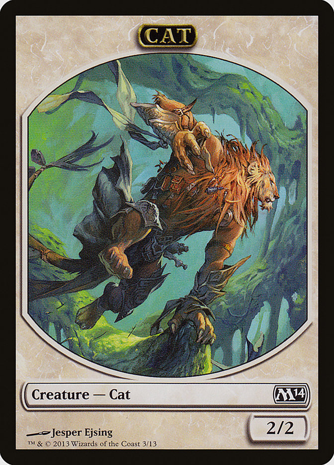 Cat Token [Magic 2014 Tokens] | Boutique FDB TCG