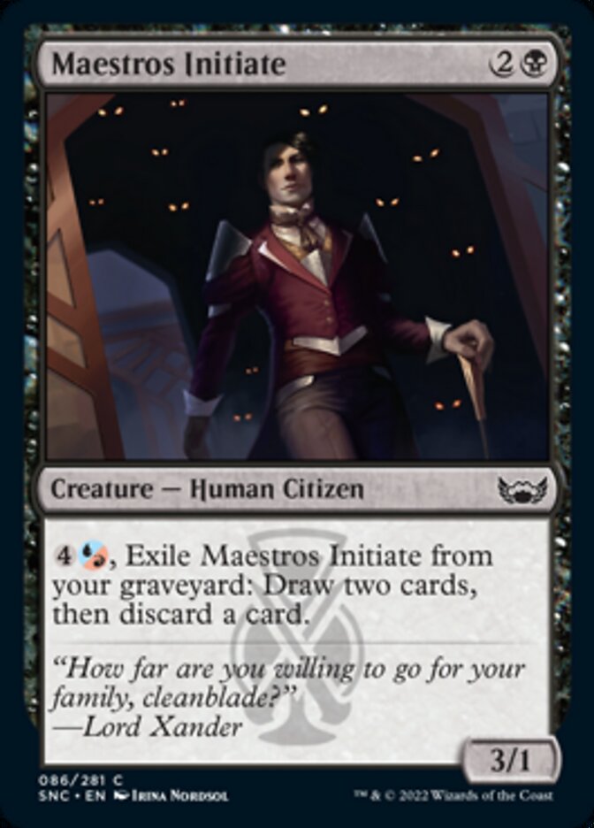 Maestros Initiate [Streets of New Capenna] | Boutique FDB TCG