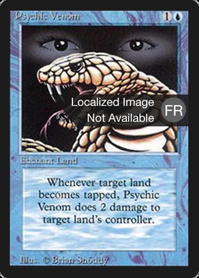 Psychic Venom [Foreign Black Border] | Boutique FDB TCG