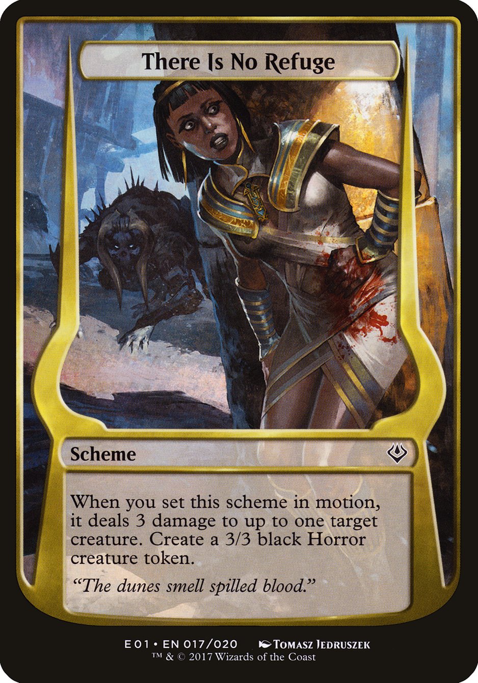 There Is No Refuge (Schemes) [Archenemy: Nicol Bolas Schemes] | Boutique FDB TCG