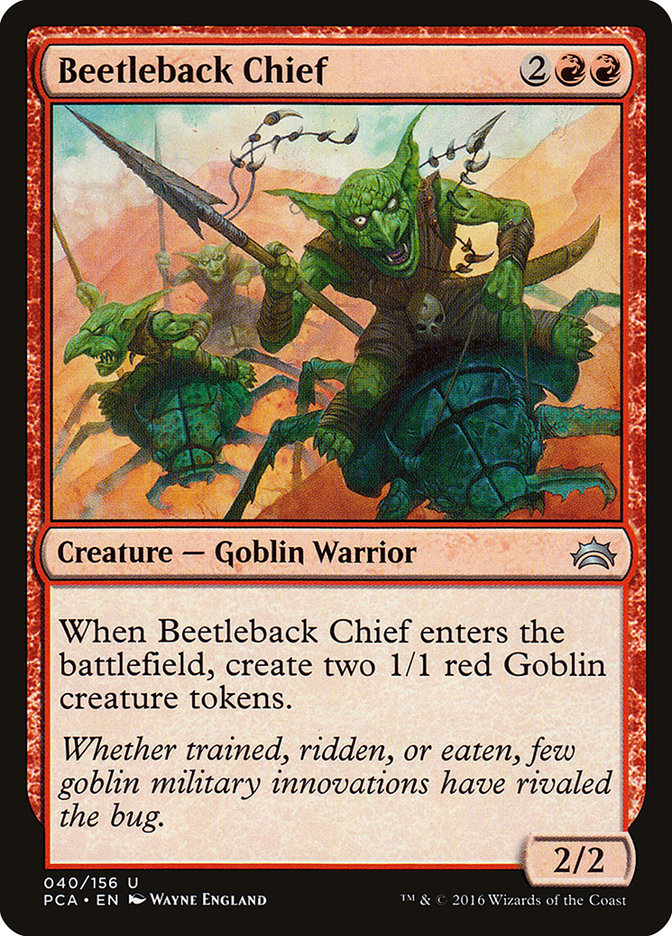 Beetleback Chief [Planechase Anthology] | Boutique FDB TCG