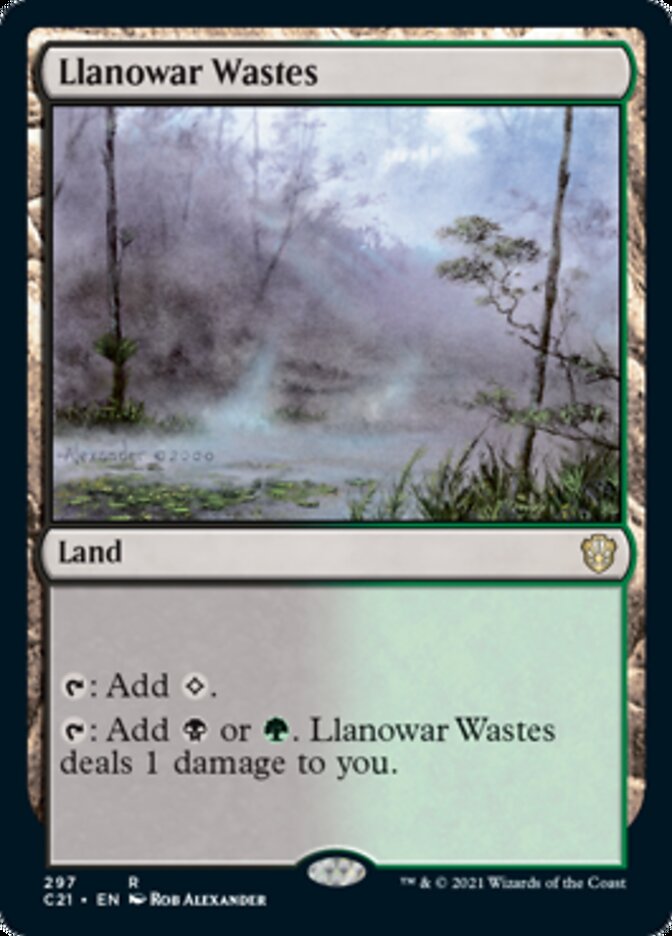 Llanowar Wastes [Commander 2021] | Boutique FDB TCG