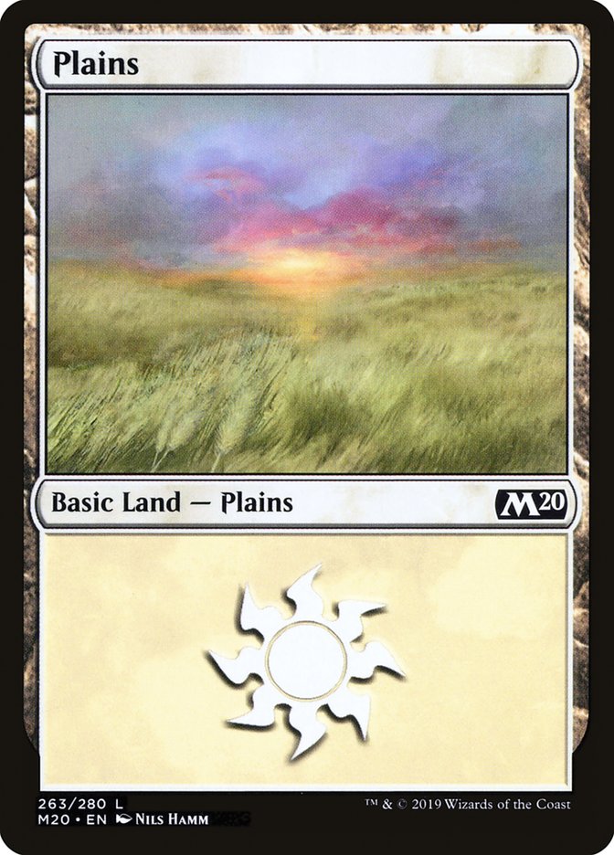 Plains (263) [Core Set 2020] | Boutique FDB TCG