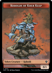 Soldier // Kobolds of Kher Keep Double-Sided Token [Murders at Karlov Manor Commander Tokens] | Boutique FDB TCG