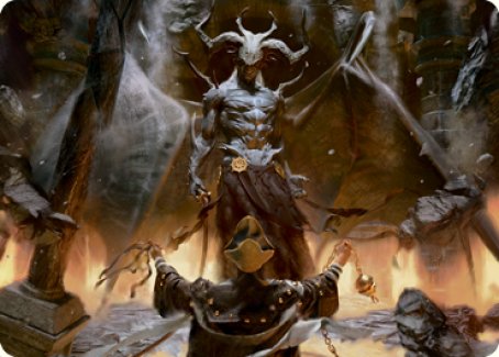 Ormendahl, the Corrupter Art Card [Innistrad: Midnight Hunt Art Series] | Boutique FDB TCG