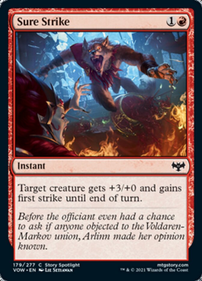 Sure Strike [Innistrad: Crimson Vow] | Boutique FDB TCG